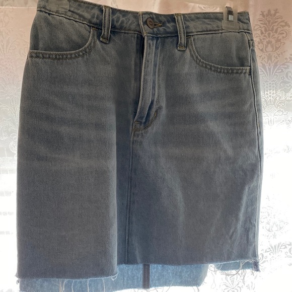 Light Washed Skirt - Picture 1 of 3